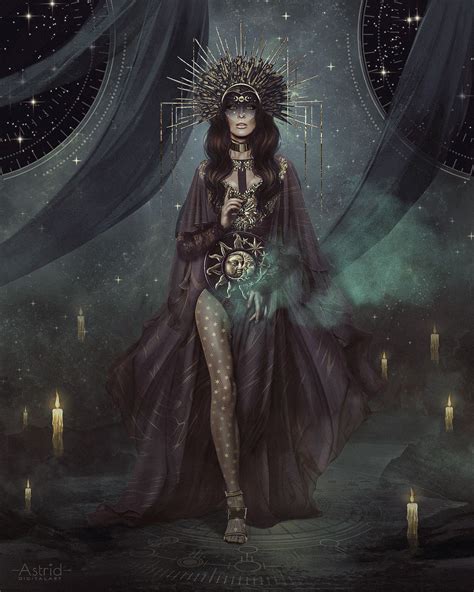 Embracing the Darkness: Exploring the Shadow Side of the Lunatic Witch